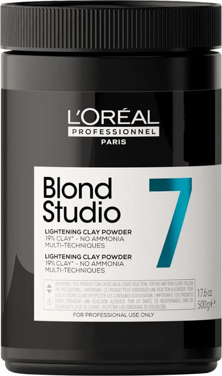L'Oréal Professionnel Blond Studio Clay Powder Blondeerpoeder 500ml