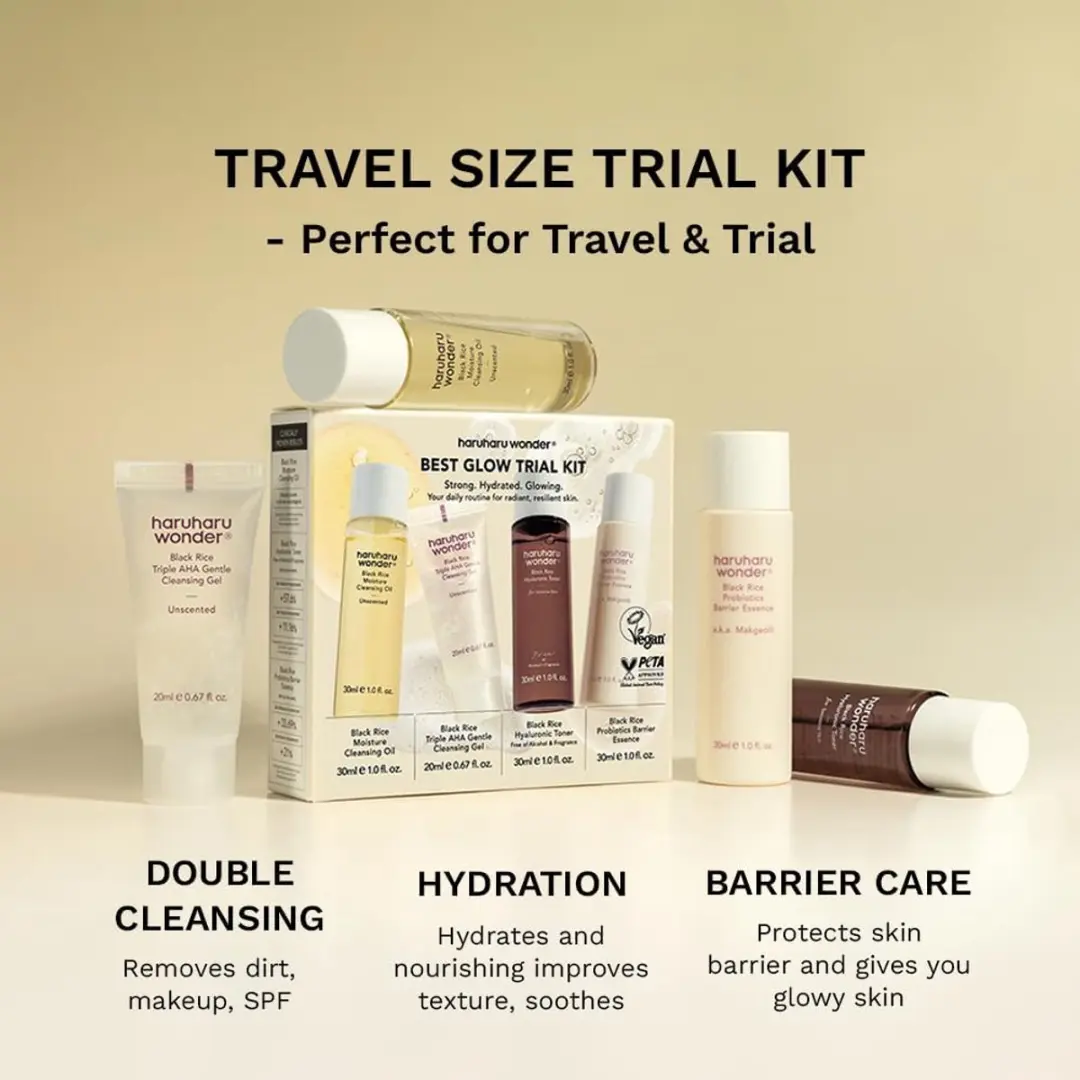 Haruharu Wonder Best Glow Trial Kit - 4 Stuks