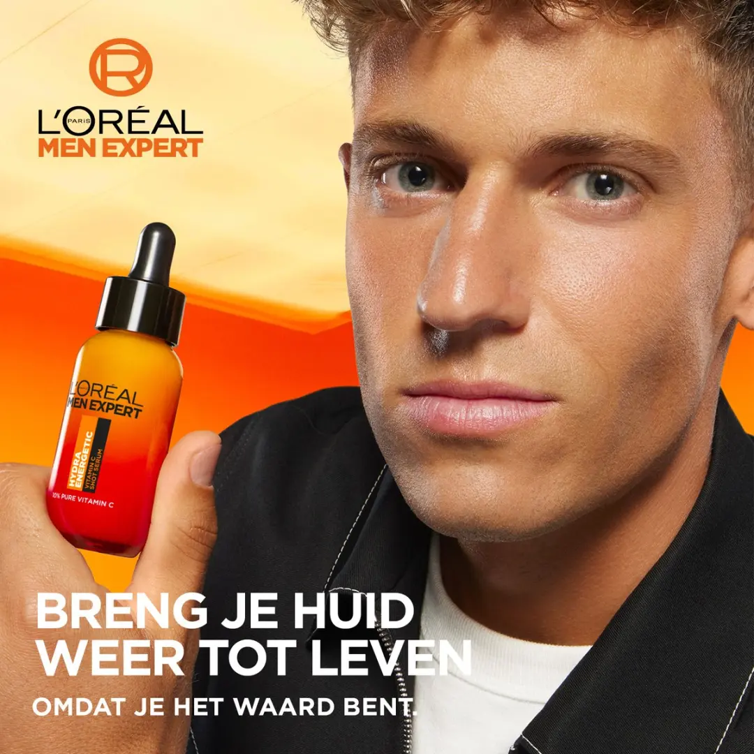 L'Oréal Paris Men Expert Hydra Energetic Vitamin C Shot Serum 30ml