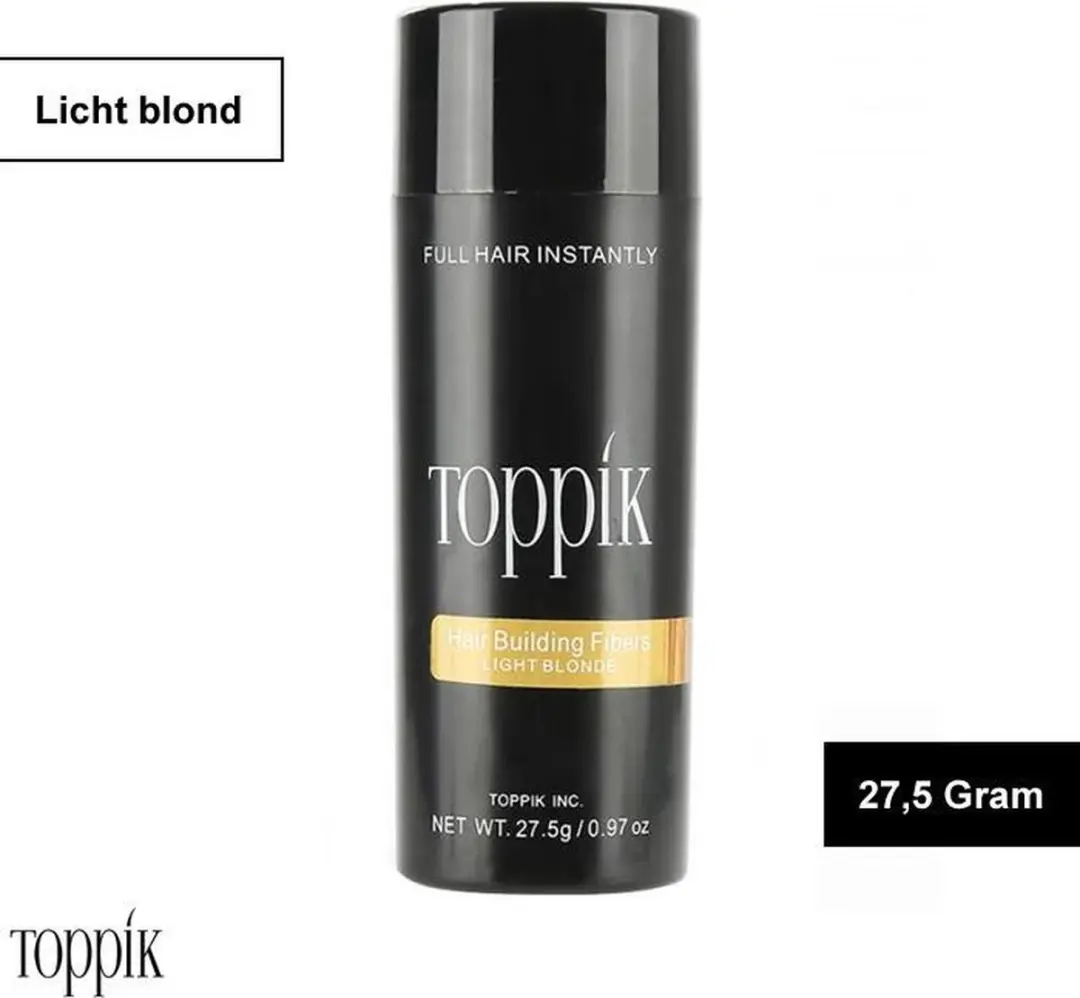 Toppik Haargroei Vezels Licht Blond 27,5g
