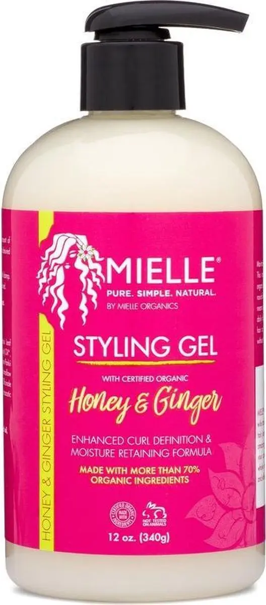 Mielle Organics Styling Gel Honey & Ginger 384ml