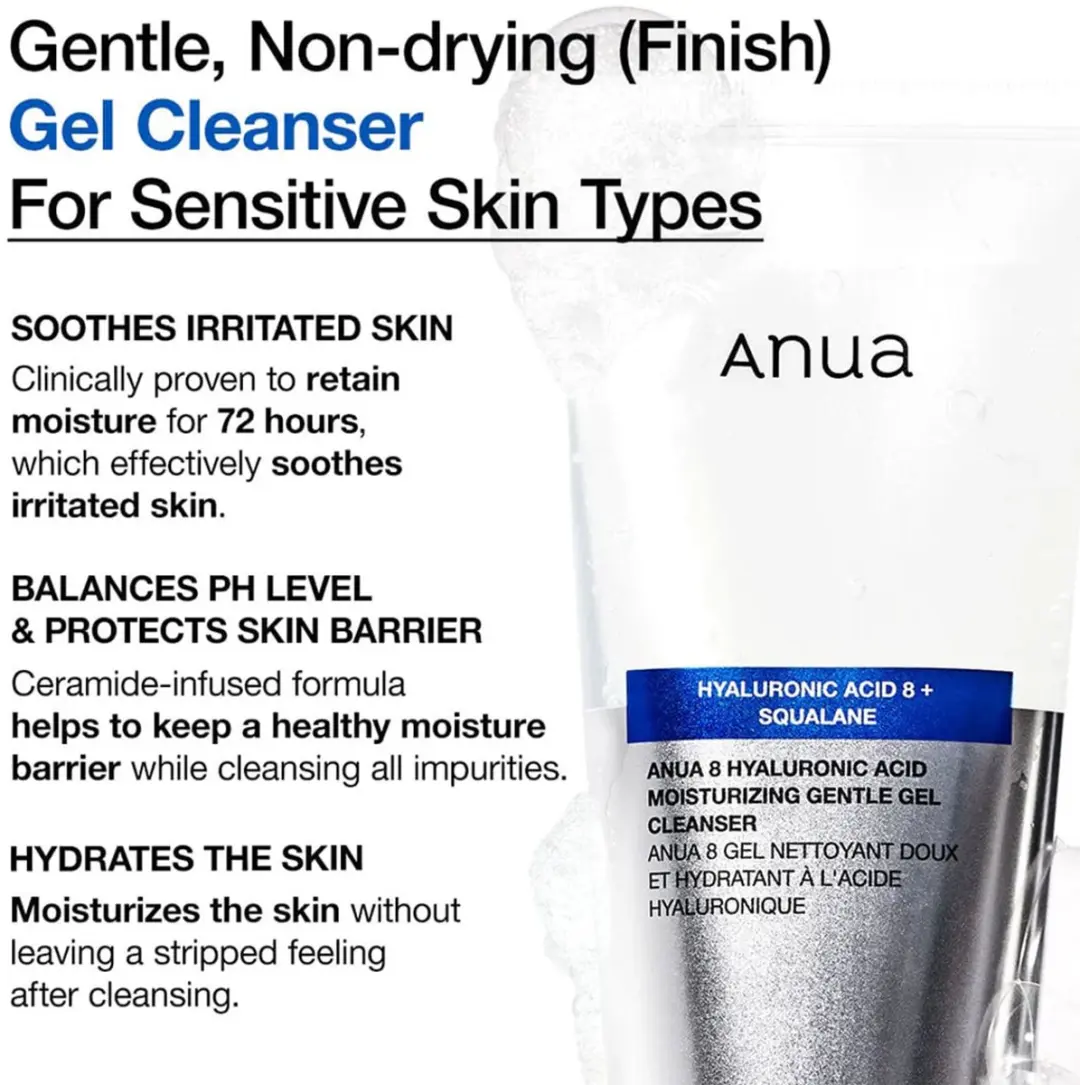 Anua Hyaluronzuur Gelreiniger 150ml