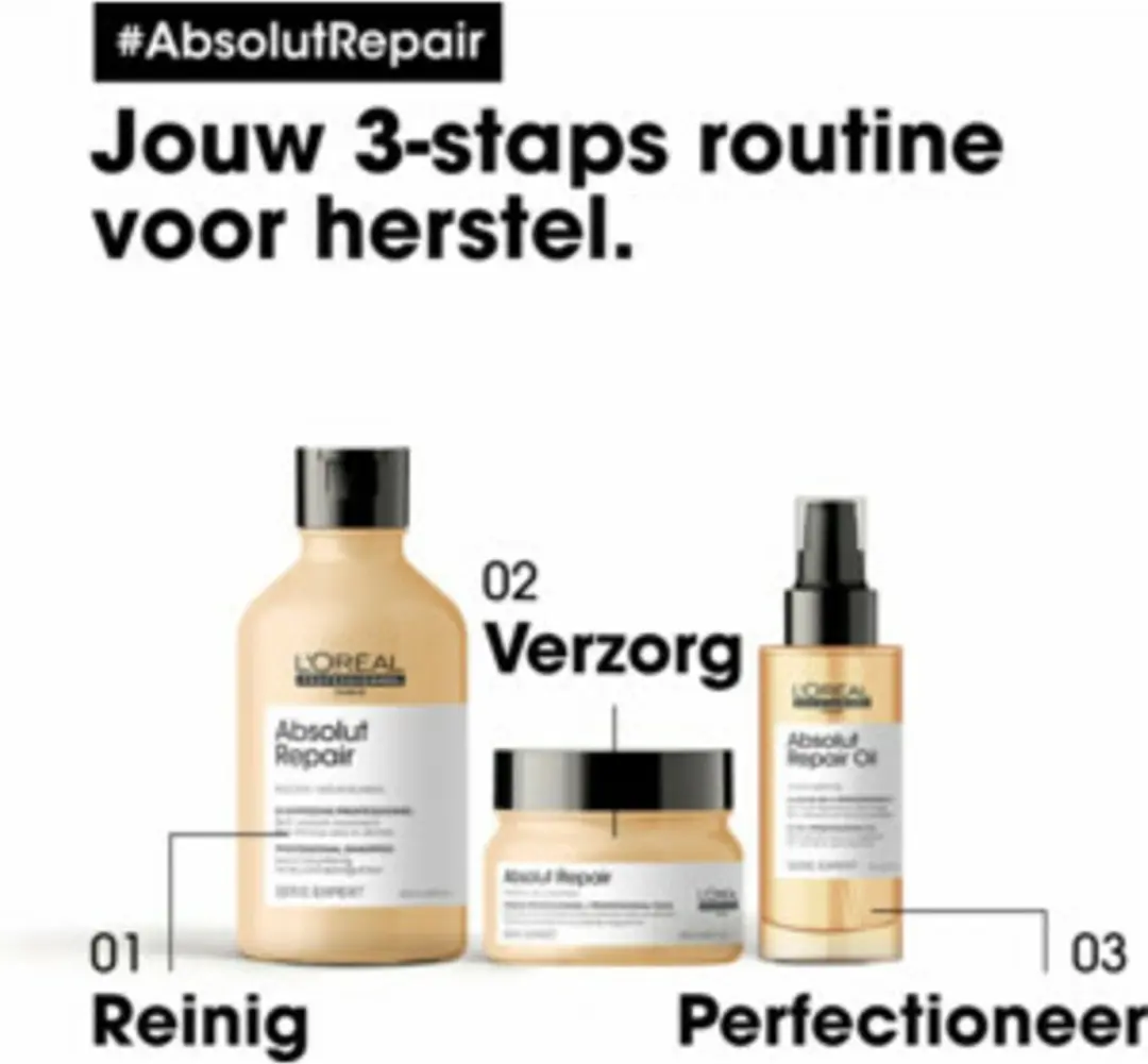 L'Oréal Professionnel Absolut Repair Golden Haarmasker 250ml