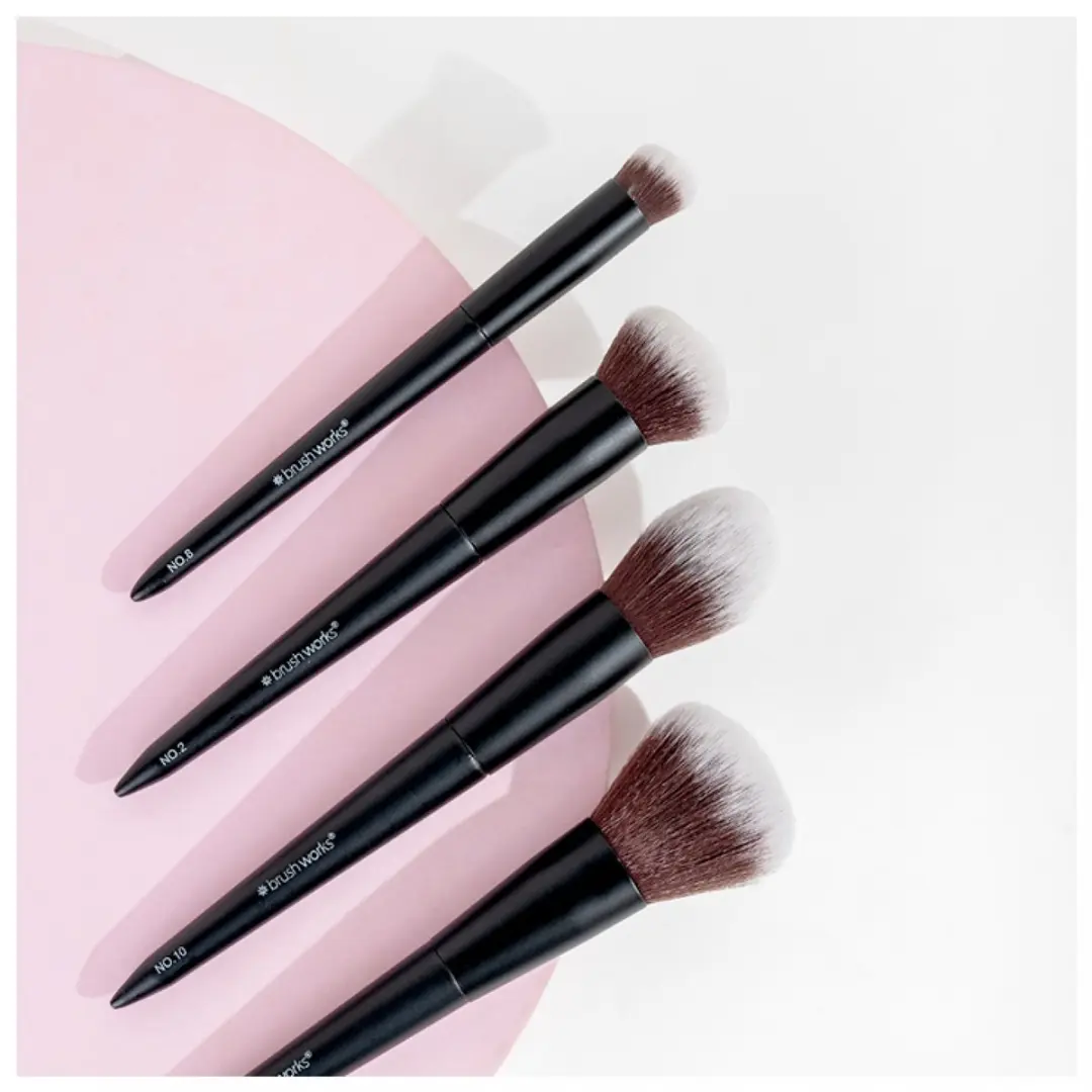 Brushworks Polijst- en Schaduwpenseelset - Zwart
