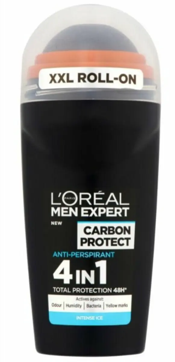 L'Oréal Paris Men Expert Carbon Protect Deo Roller - 200ml (6x50ml)