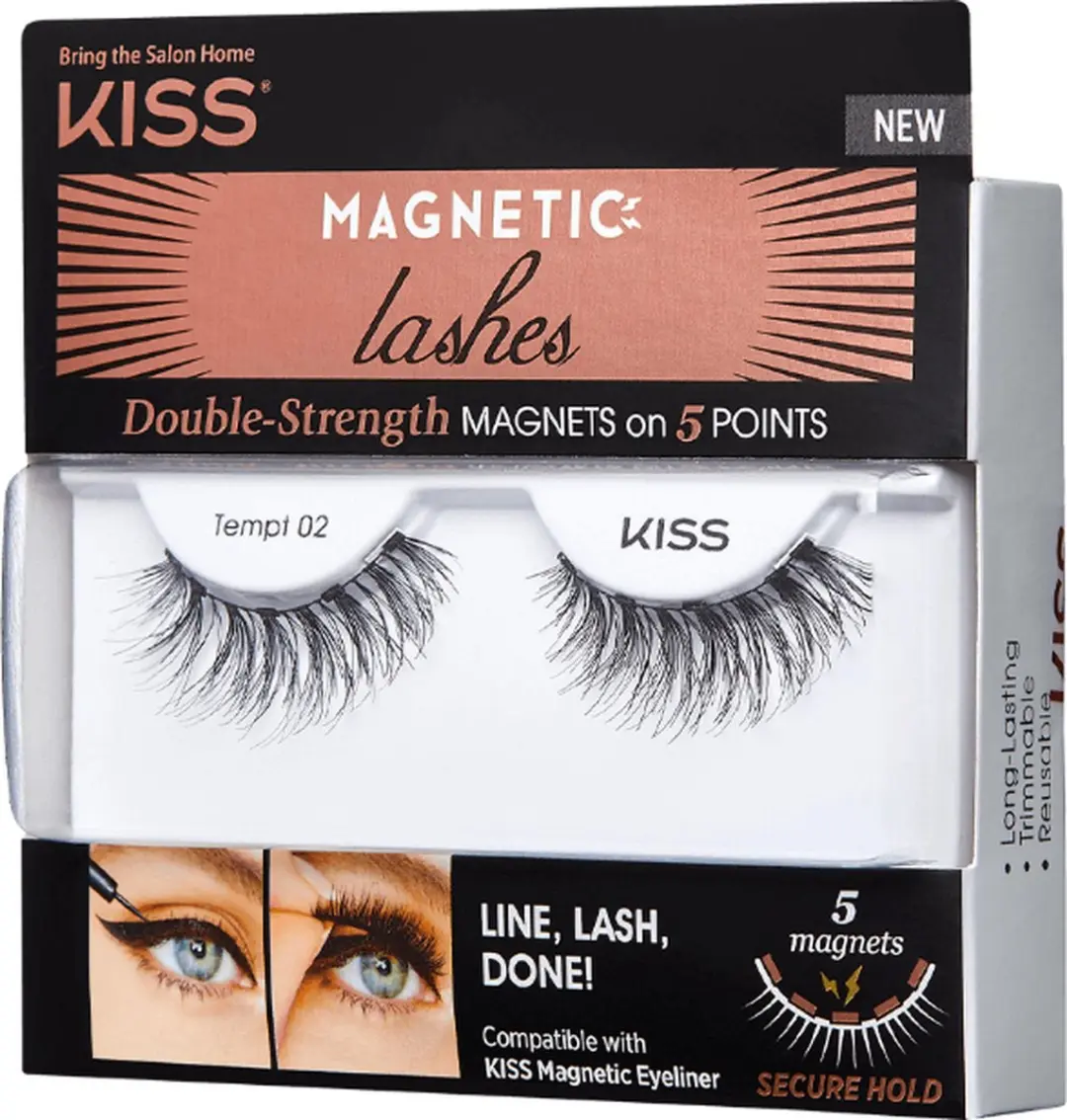 Kiss Wimpers Magnetic Lashes Tempt Nep Wimpers - afbeelding 6 van 6