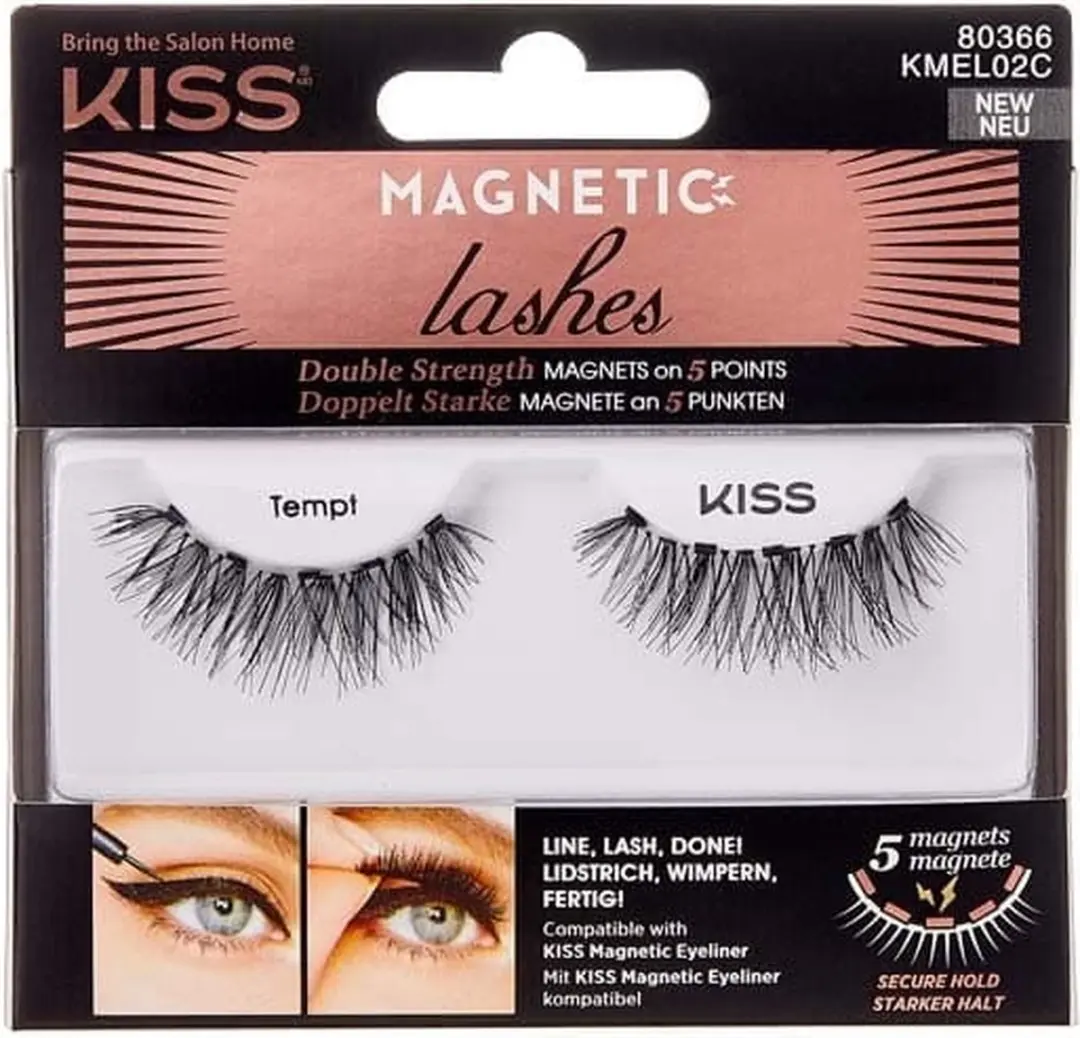 Kiss Wimpers Magnetic Lashes Tempt Nep Wimpers