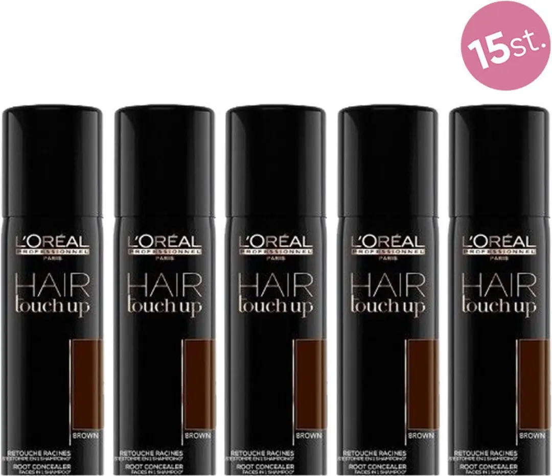 L'Oréal Professionnel Hair Touch Up Uitgroei Concealer Brown 75ml