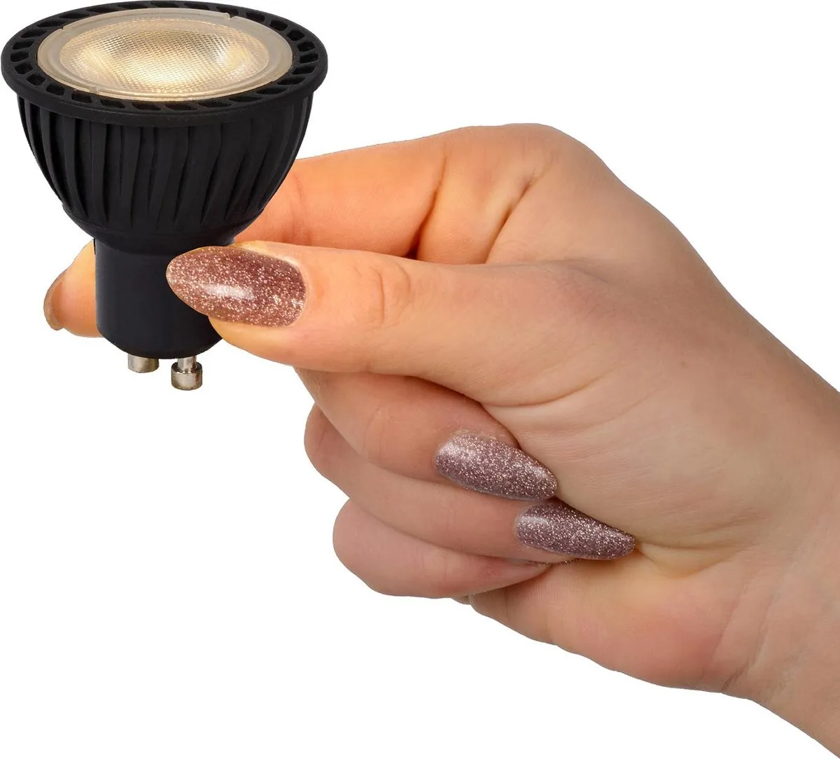 Lucide MR16 LED Spot 5W 2200K - Rookglas - GU10 - afbeelding 6 van 6