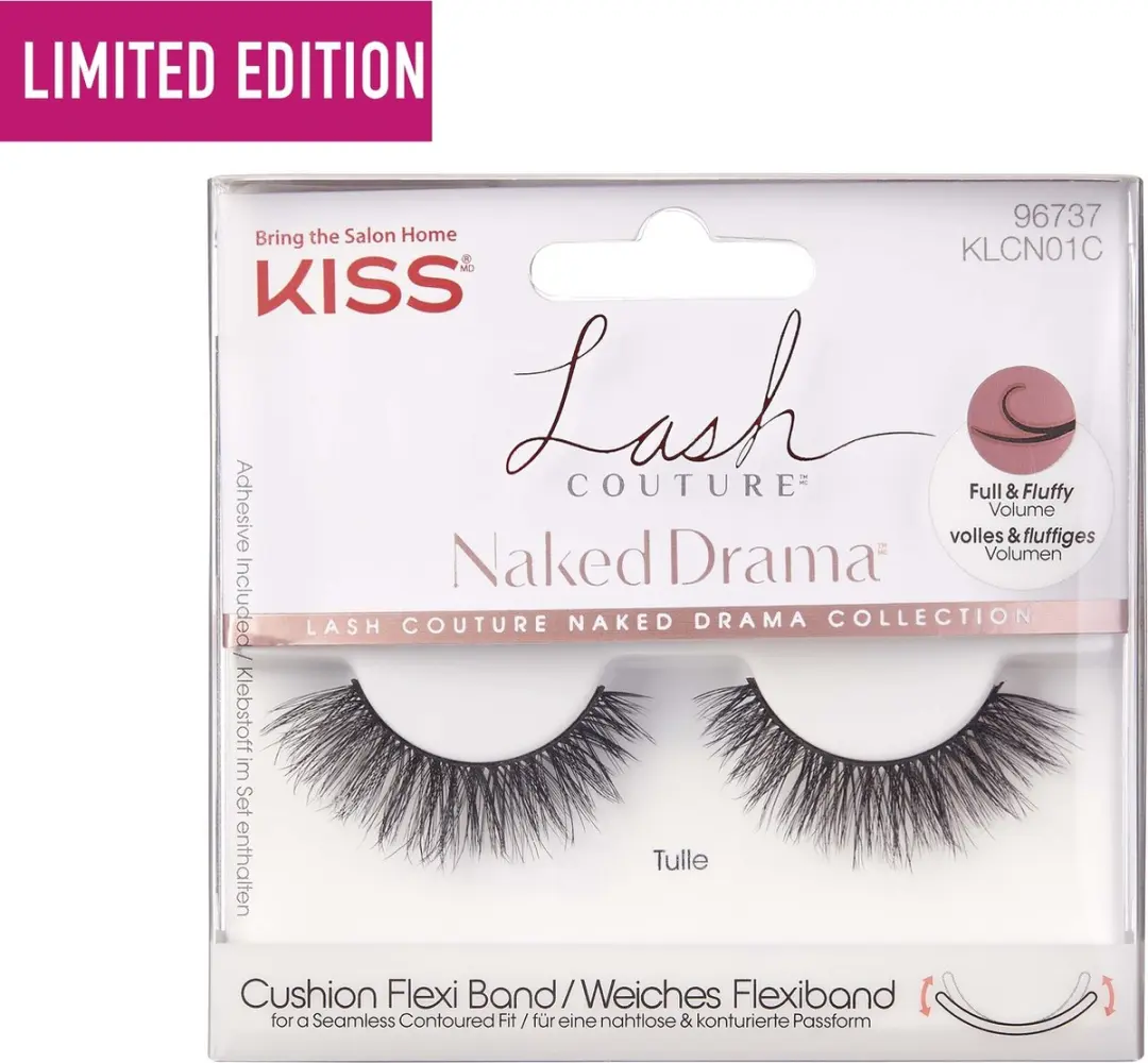 Kiss Wimpers Lash Couture Naked Drama Nep Wimpers