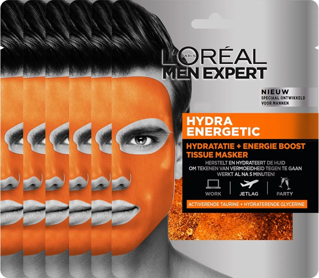 L'Oréal Paris Men Expert Hydra Energetic Gezichtsmasker