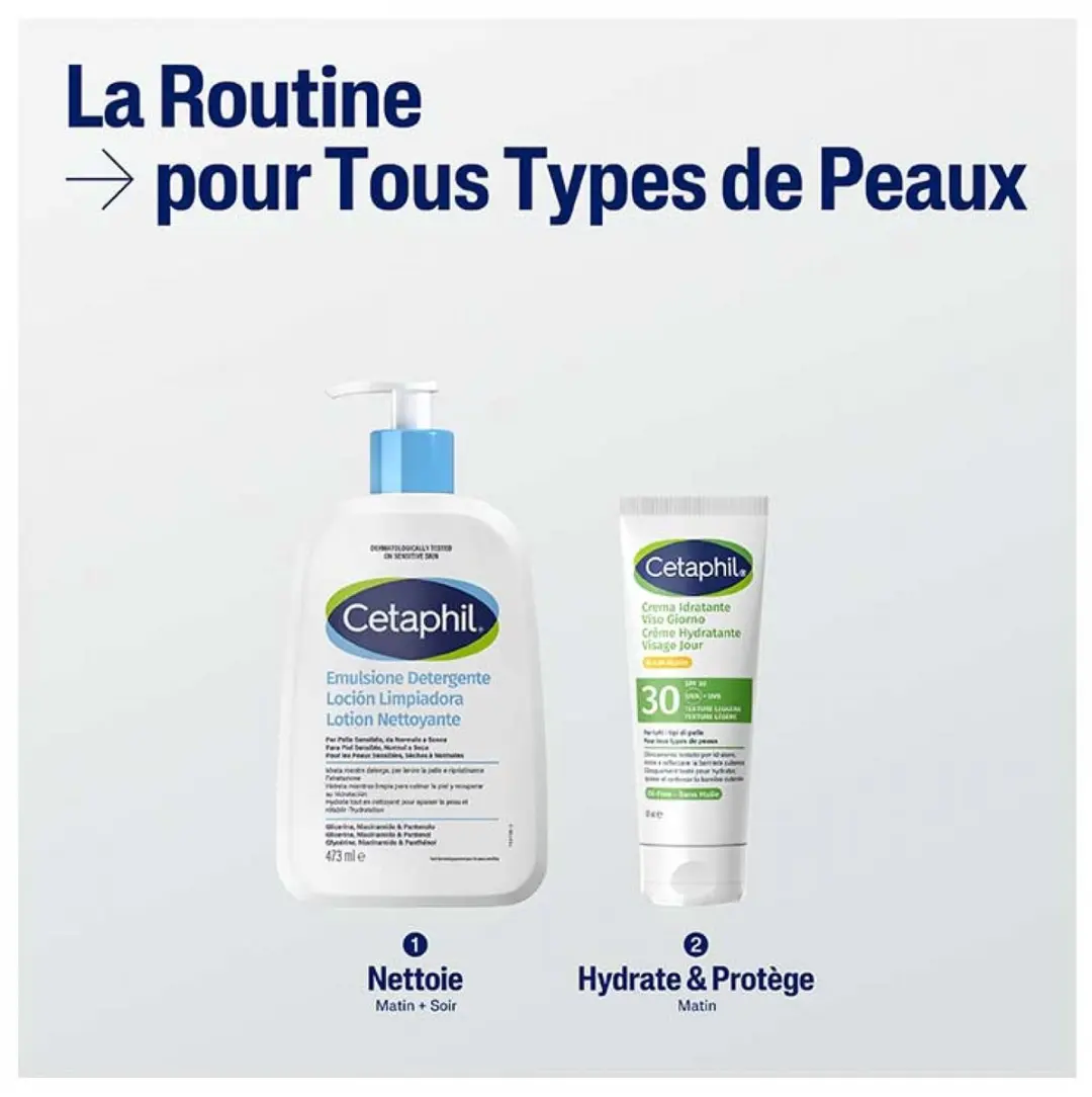 Cetaphil Hydraterende Gezichtscrème SPF 30 50ml - afbeelding 6 van 6