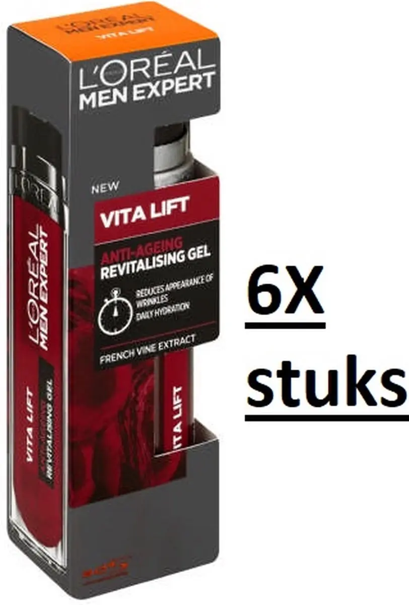 L'Oréal Men Expert Vita Lift Gel Flash Anti-Rides 50ml