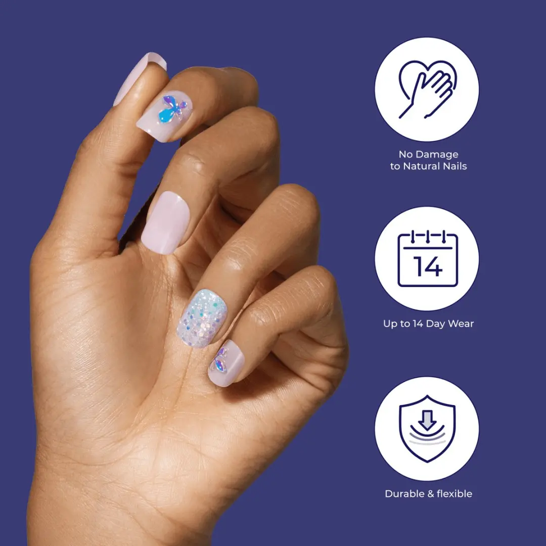 Kiss Magnetic Fantasy North Coast Nagels - 28 Stuks