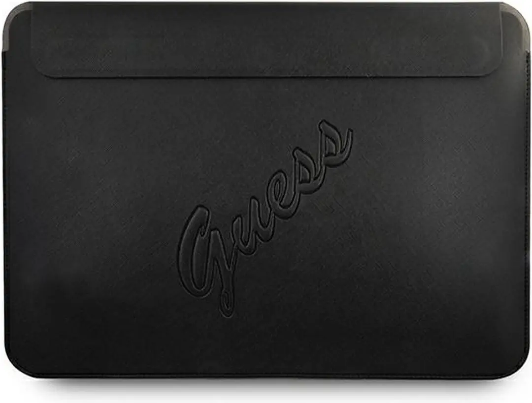 Guess Saffiano Vintage Laptoptas GUCS13PUSASBK - 13" - Zwart - afbeelding 6 van 6