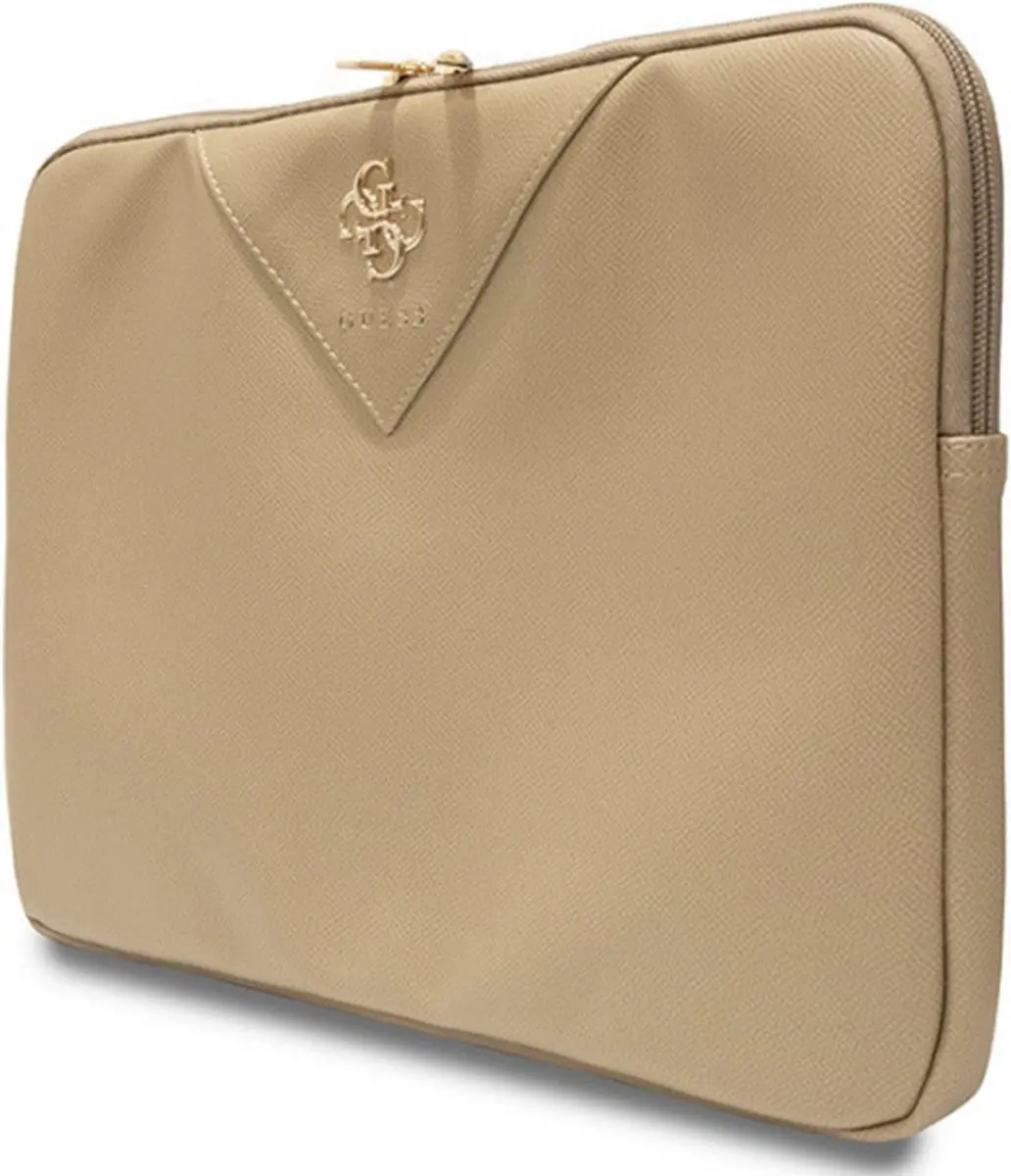 Guess Triangle 4G GUCS14ZPGSTEGD Laptoptas - 14" - Goud