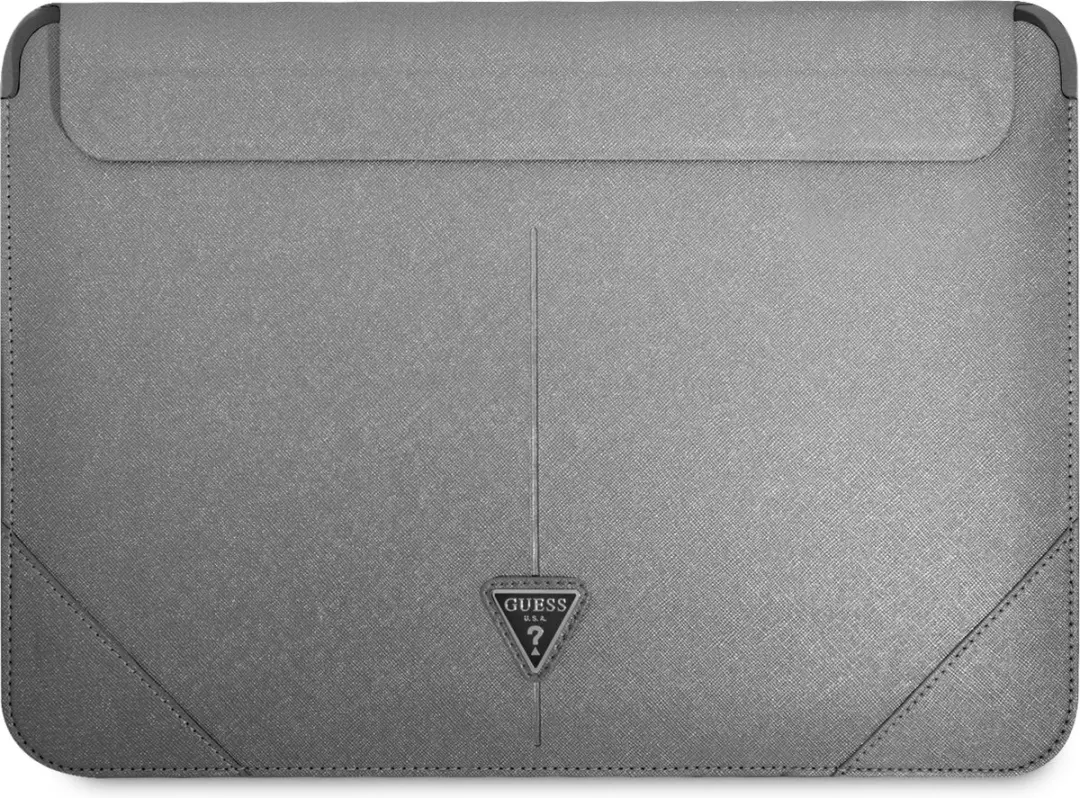 GUESS Saffiano Triangle Sleeve Laptoptas 16"