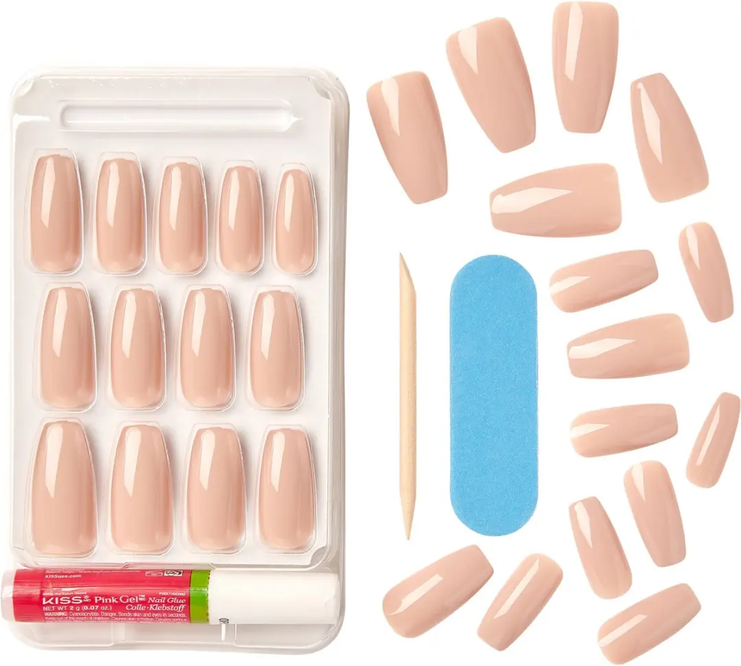 Kiss Gel Fantasy Nails Ab Fab Nepnagels - 28 Stuks