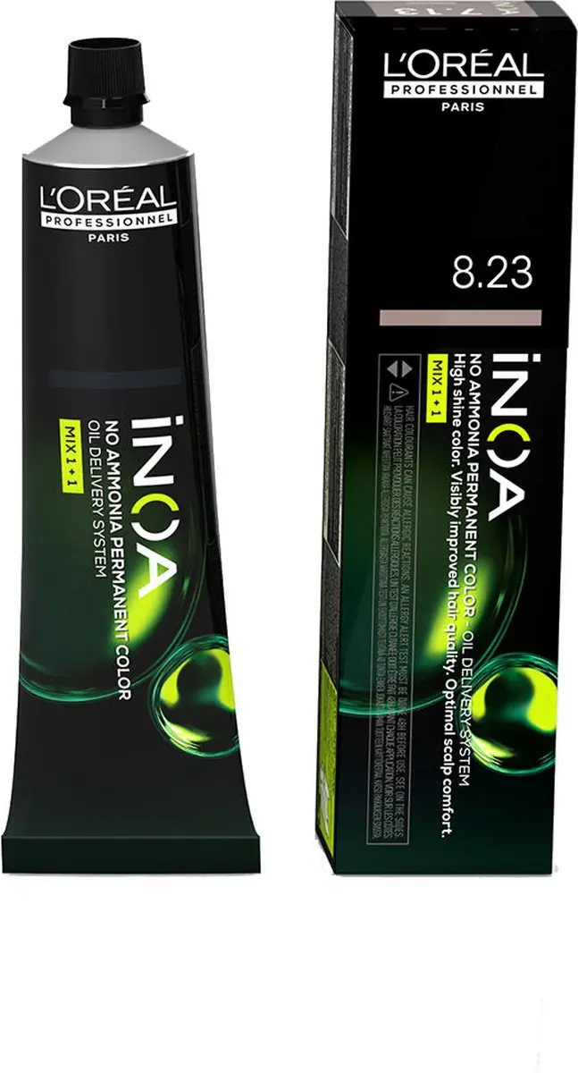 L'Oréal Professionnel Inoa 8.23 Permanent Haarkleur 60g - Licht Goud