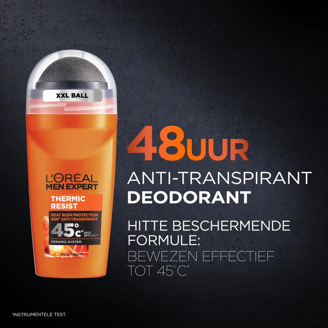 L'Oréal Paris Men Expert Thermic Resist Deo Roller - 6x50ml