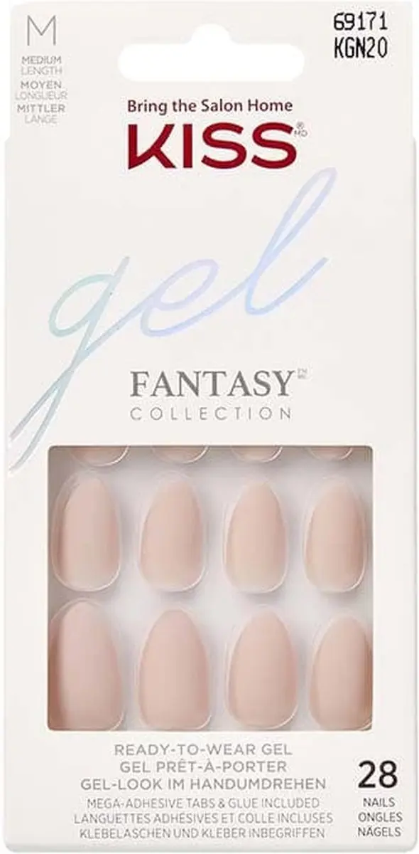Kiss Gel Fantasy Nails Nepnagels 28 Stuks