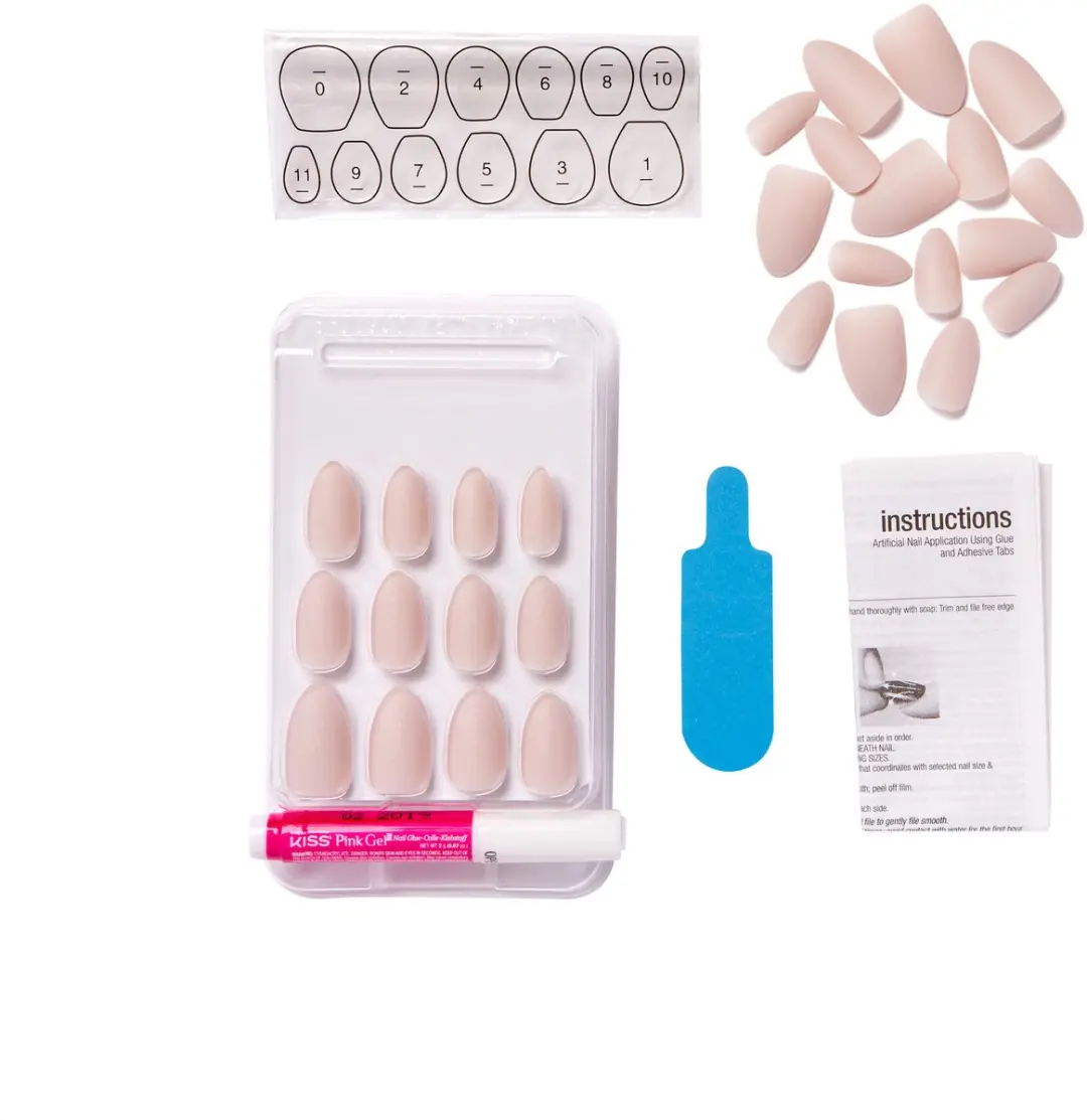 Kiss Gel Fantasy Nails Nepnagels 28 Stuks - Wait N See