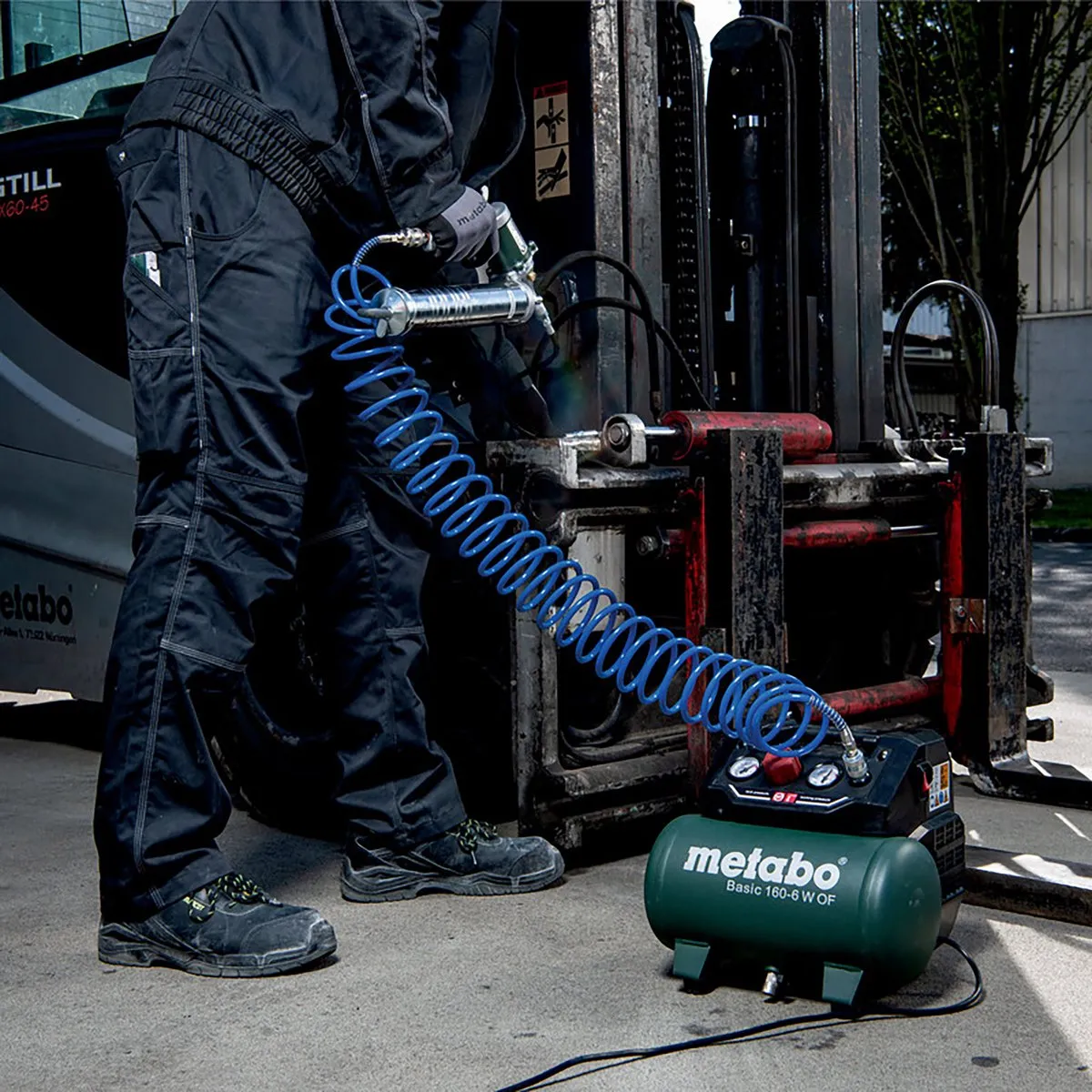 Metabo BASIC 160-6 W OF Compressor 900W - 6L - 160L/min