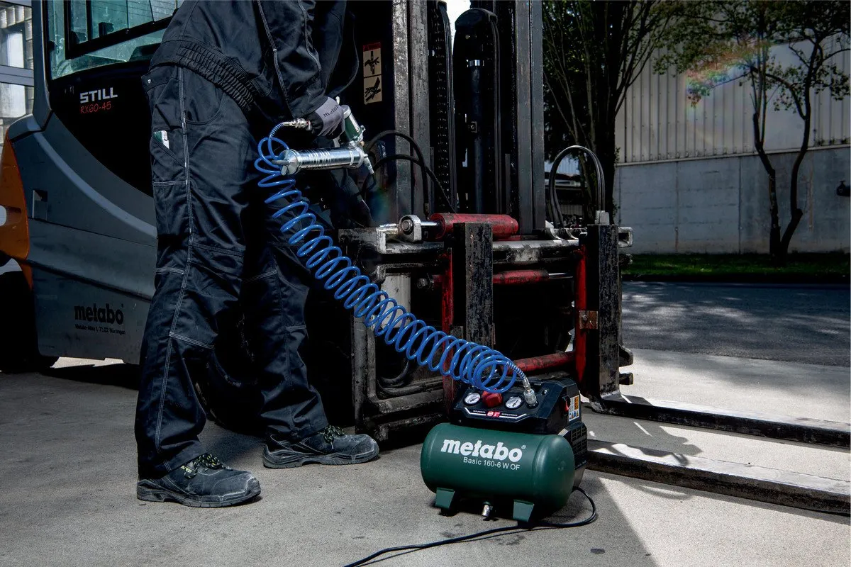 Metabo BASIC 160-6 W OF Compressor 900W - 6L - 160L/min