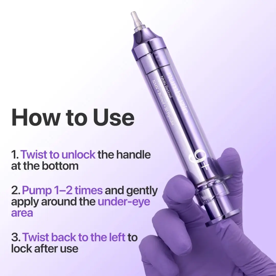 Numbuzin No.9 NAD+ VolumeTox Retinol Oogcrème 10ml