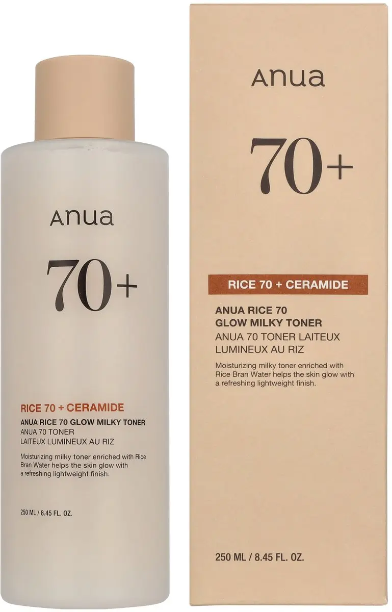 Anua Rice 70 Glow Milky Toner 250ml