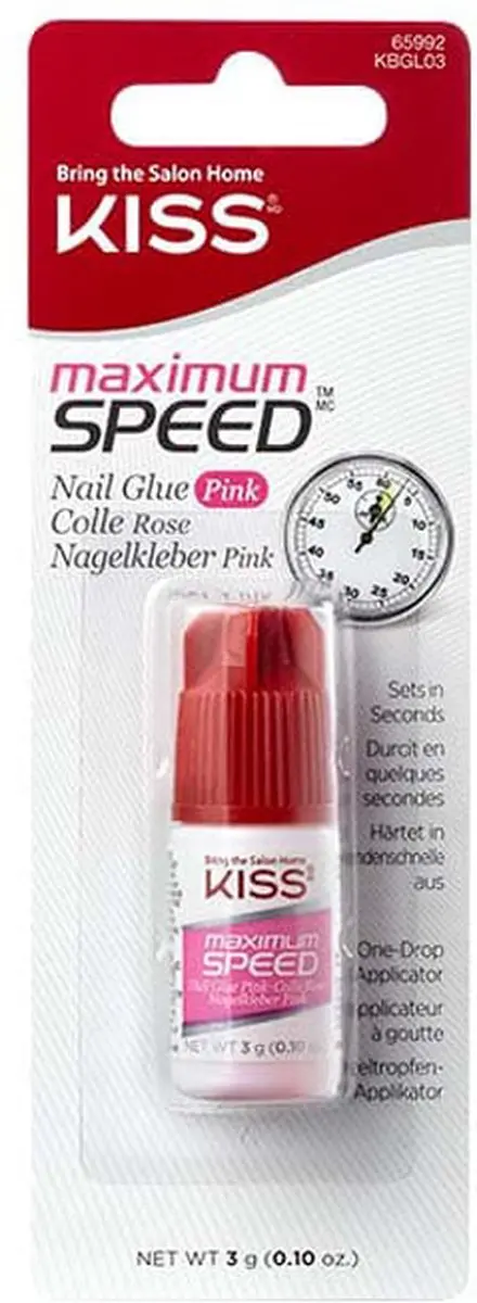 Kiss Sneldrogende Nagellijm 3g