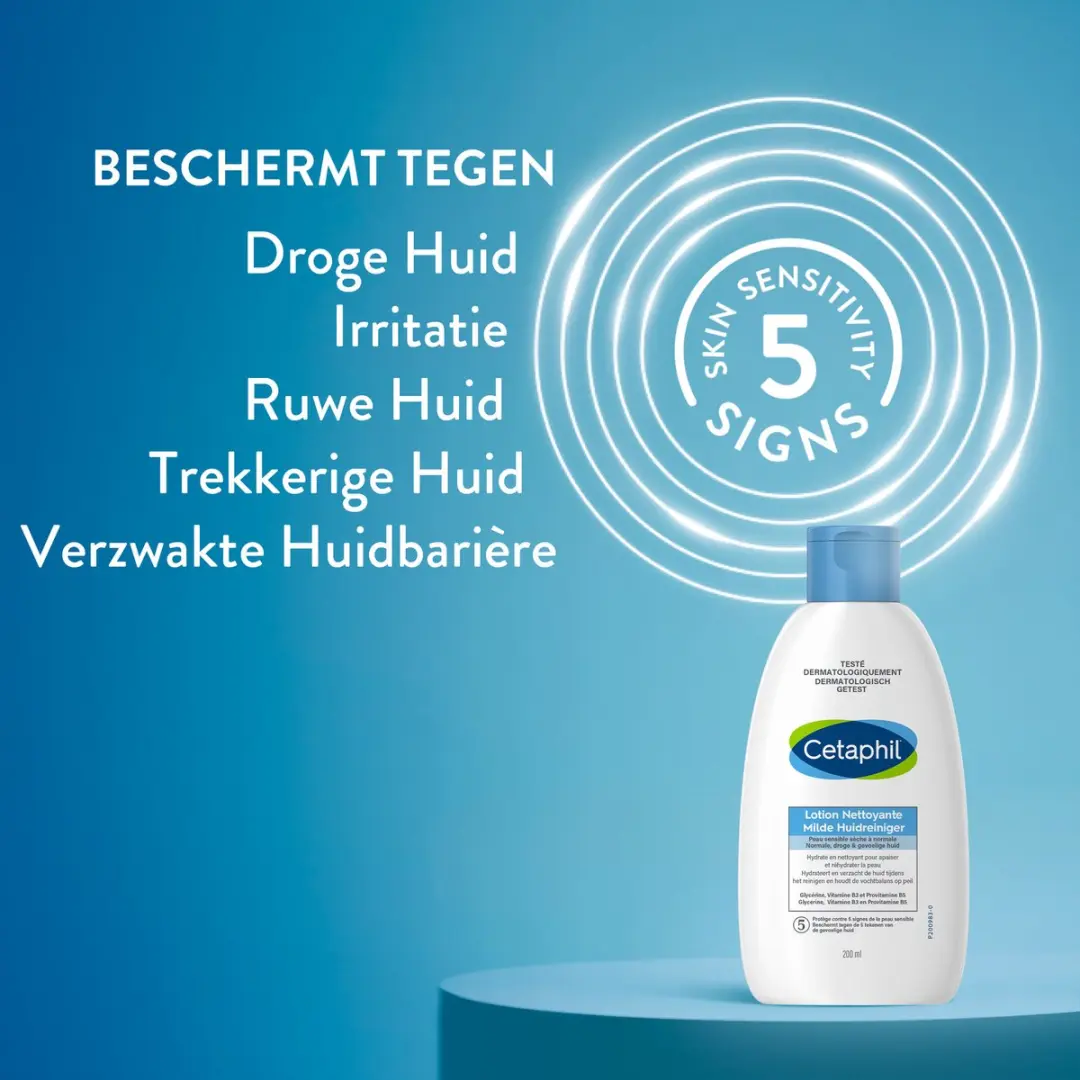 Cetaphil Milde Huidreiniger 200ml - Gezicht & Lichaam