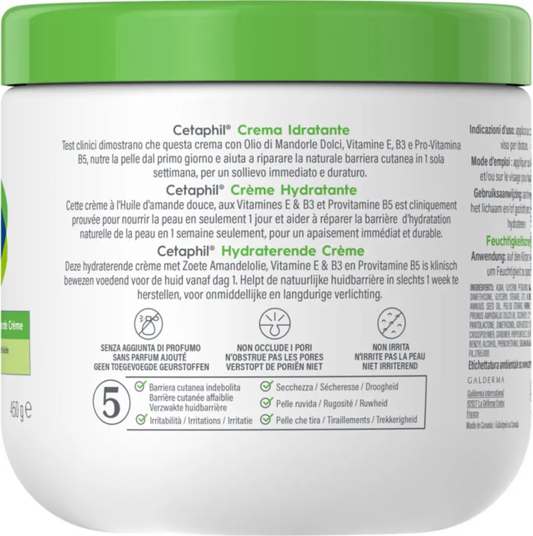 Cetaphil Hydraterende Crème 2x450g