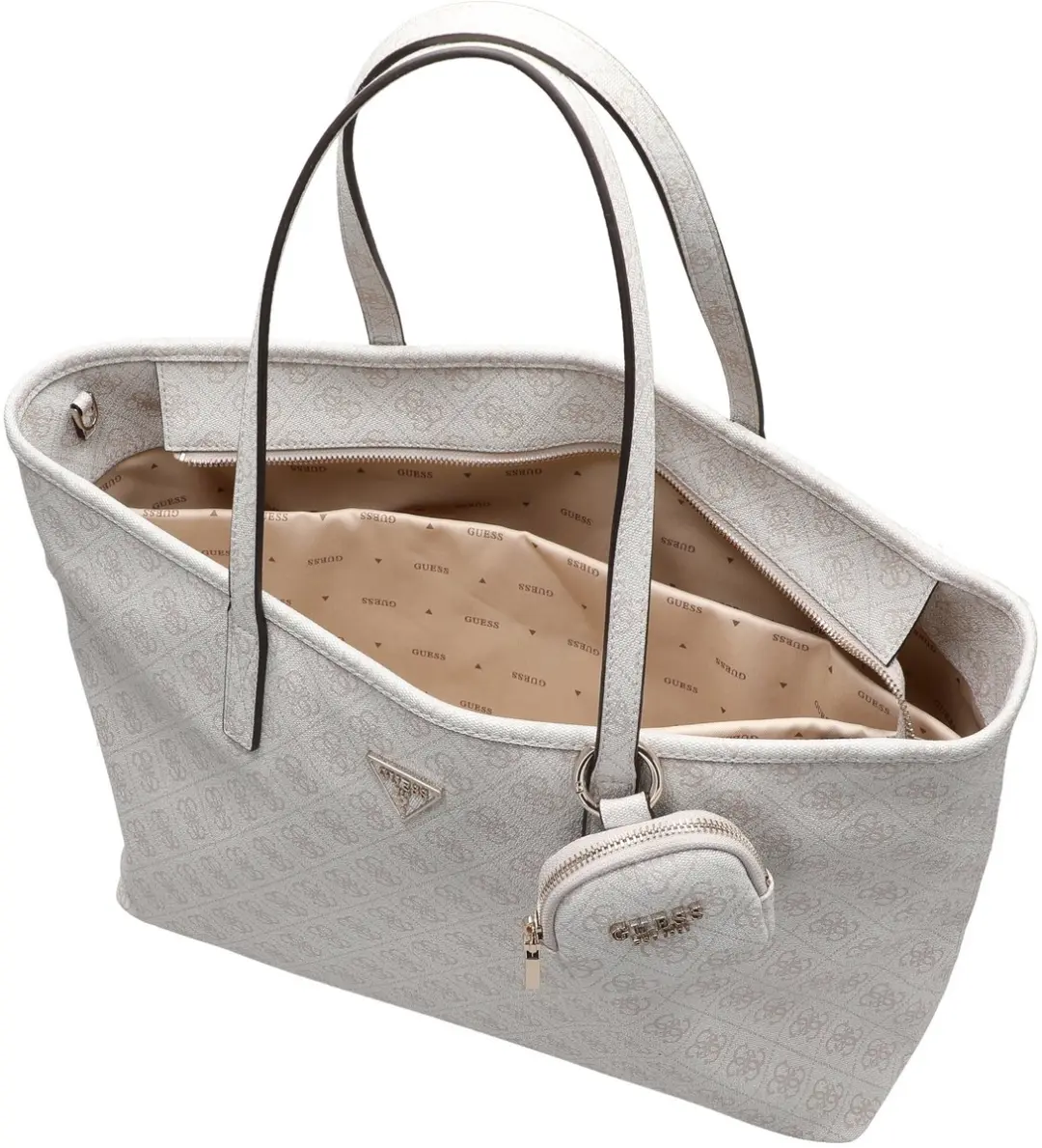 GUESS Power Play II HWSL71 24240 Shoppertas - 3 Vakken - Bone Logo