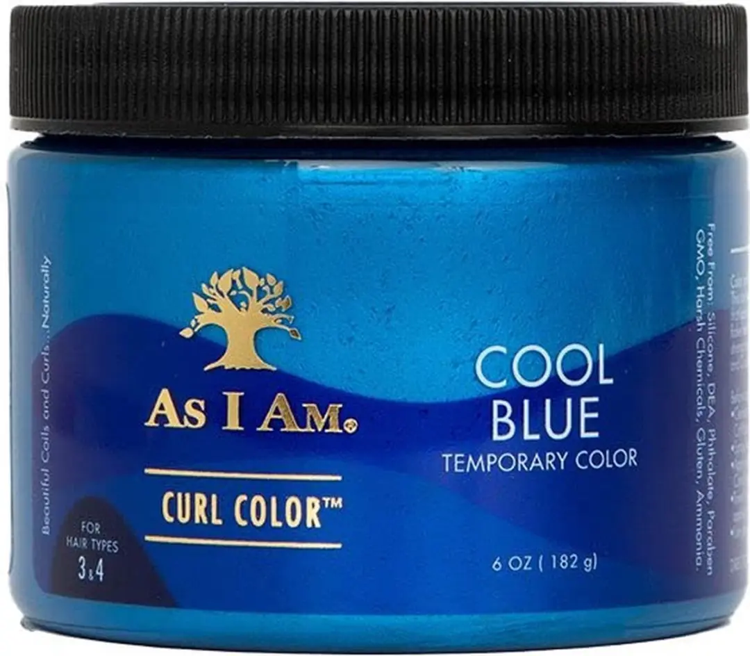 As I Am Curl Color Cool Blue Semi-permanente kleurstof 182ml