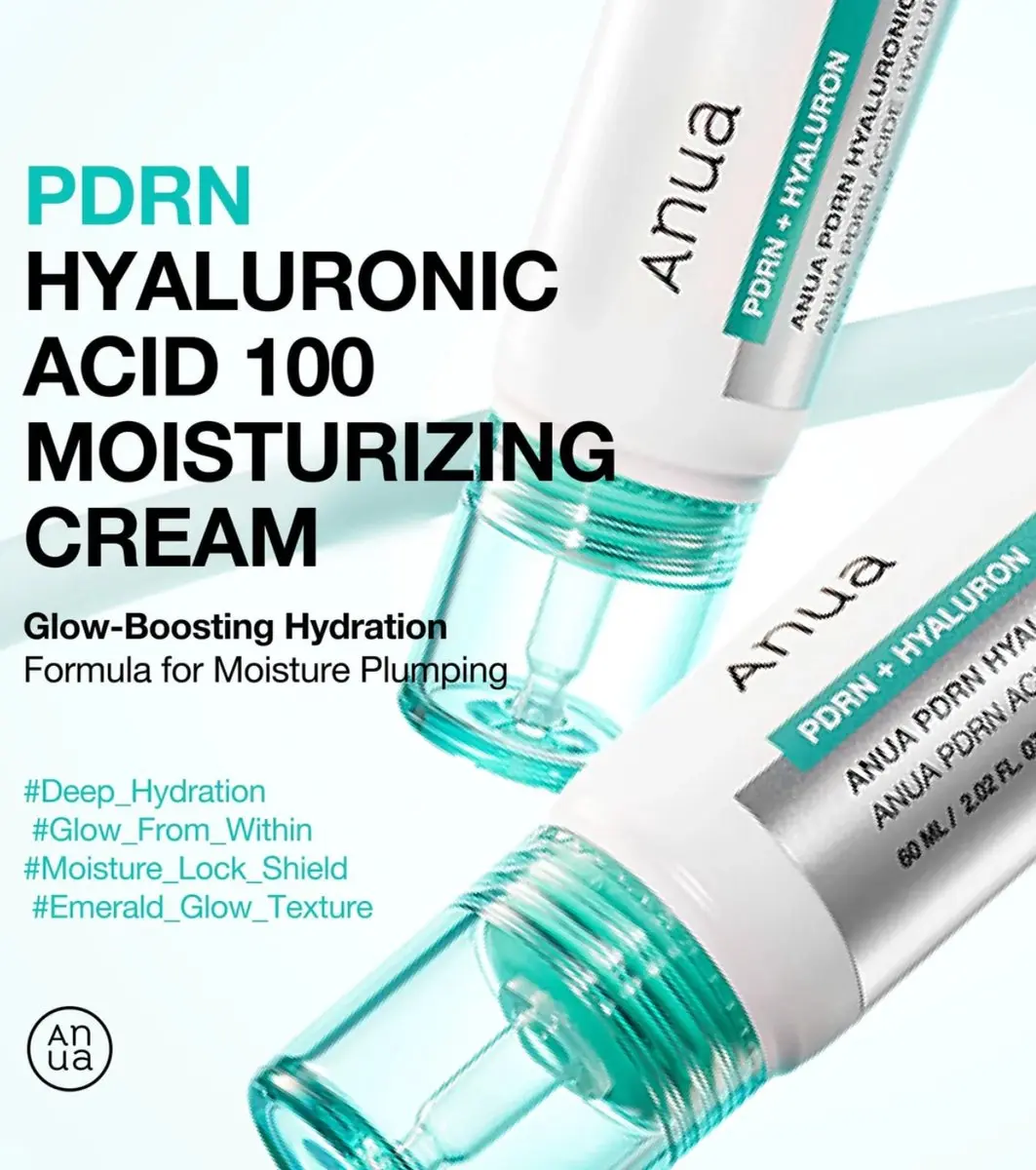 Anua 100+ PDRN Hyaluron Moisturizing Cream 60ml