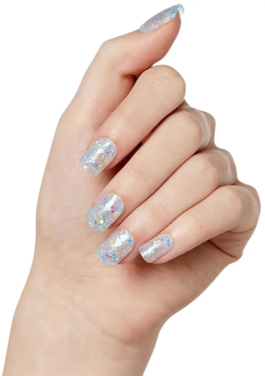 Kiss Gel Fantasy Dream Dust Kunstnagels - Holo deeltjes 28 Stuks