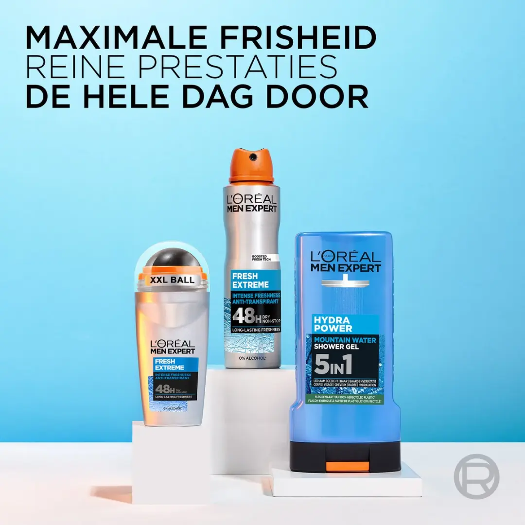 L'Oréal Paris Men Expert Fresh Extreme Deodorant Spray 20 Stuks