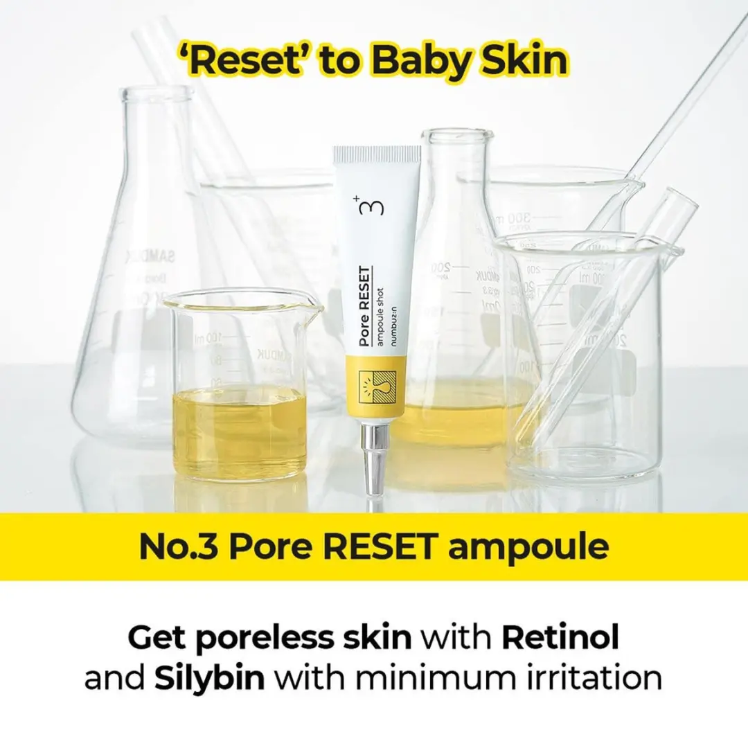Numbuzin No.3 Pore Reset Ampoule Shot 20ml