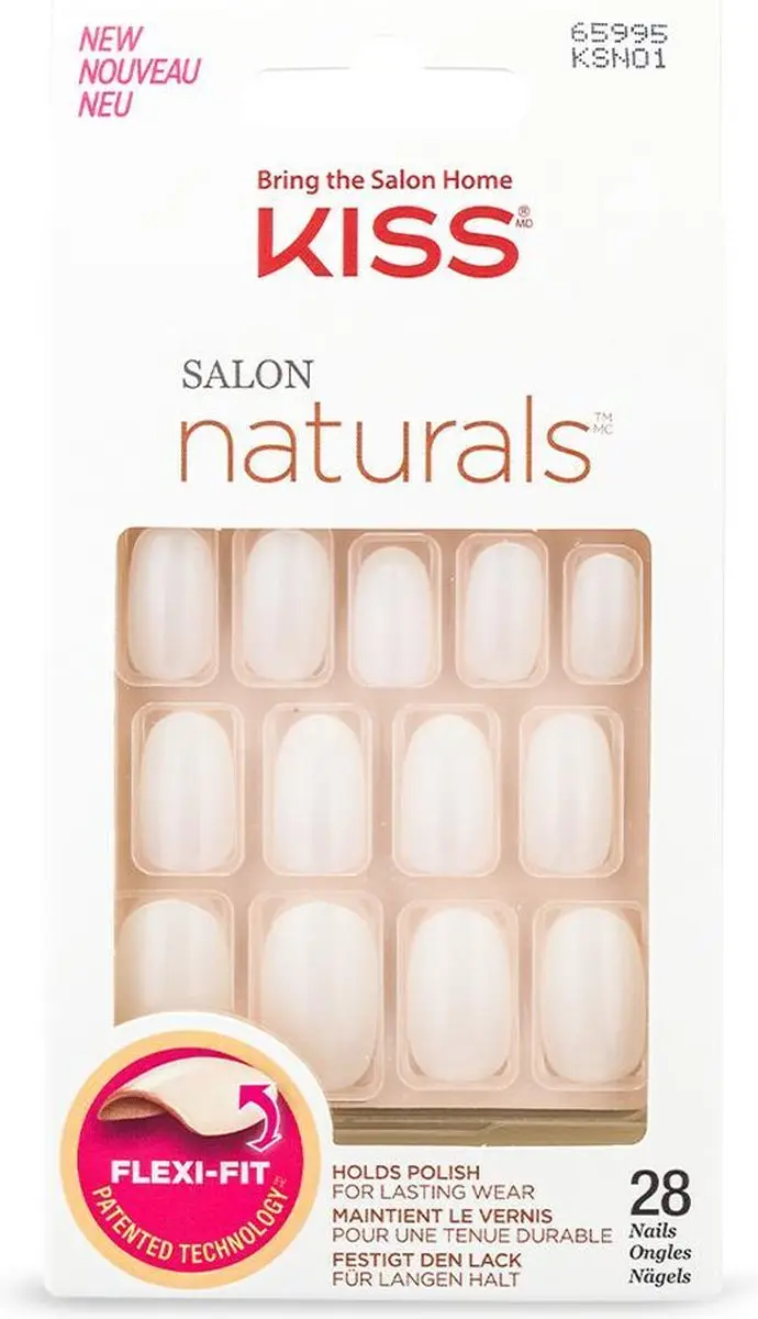 Kiss Gellak Salon Natural Break Even - 28 Stuks