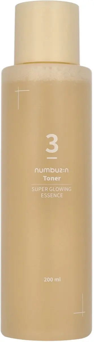 Numbuzin No.3 Super Glowing Essence Toner 200ml