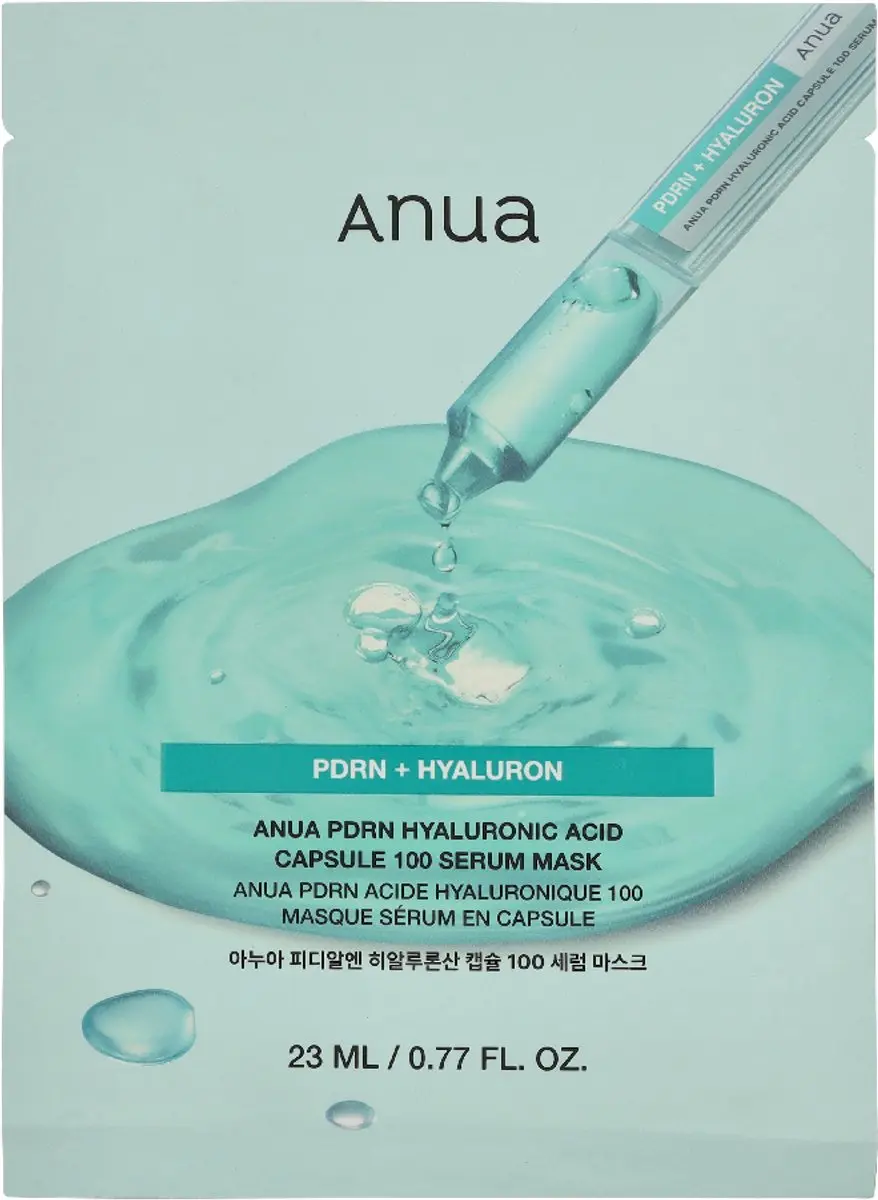 Anua PDRN + Hyaluron 100 Serum Mask 23ml