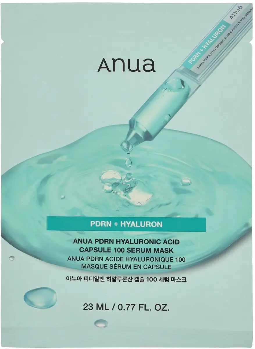 Anua PDRN + Hyaluron 100 Serum Mask 23ml