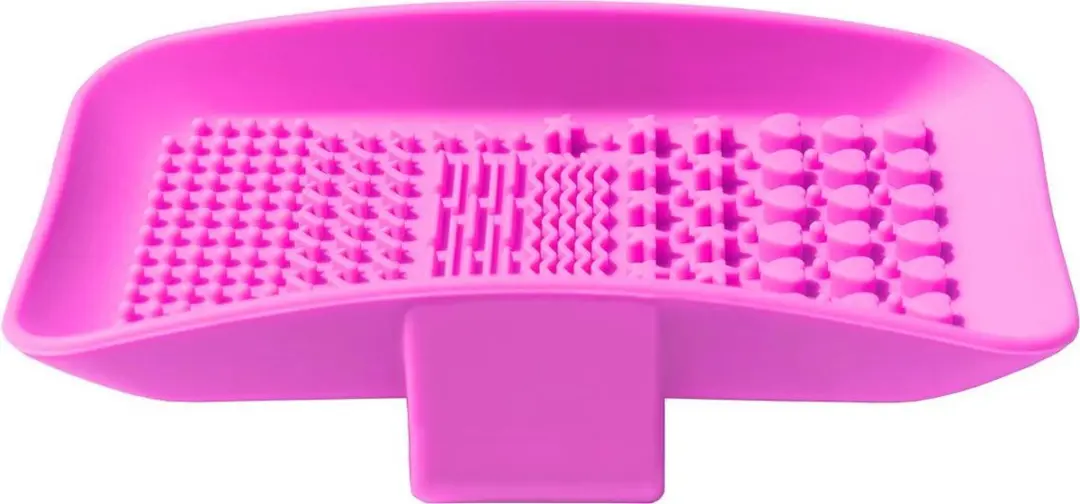 Brushworks Makeup Brush Cleaner Tray - Transparant