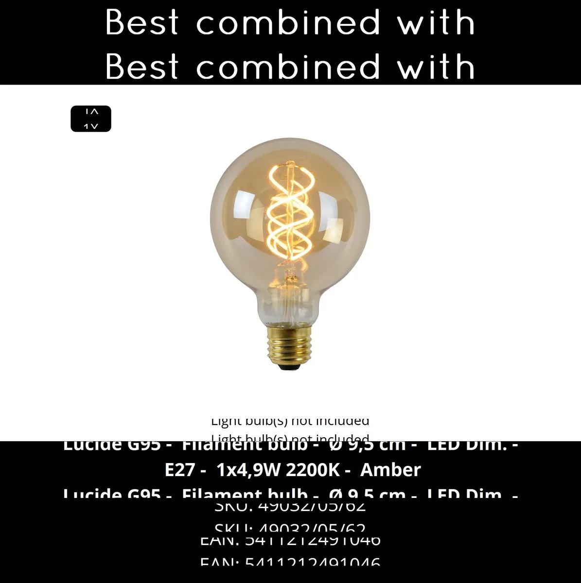 Lucide TISSAJA Hanglamp Ø30cm - 1xE27 - Wit