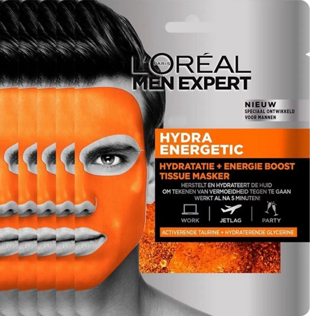 L'Oréal Paris Men Expert Hydra Energetic Gezichtsmasker