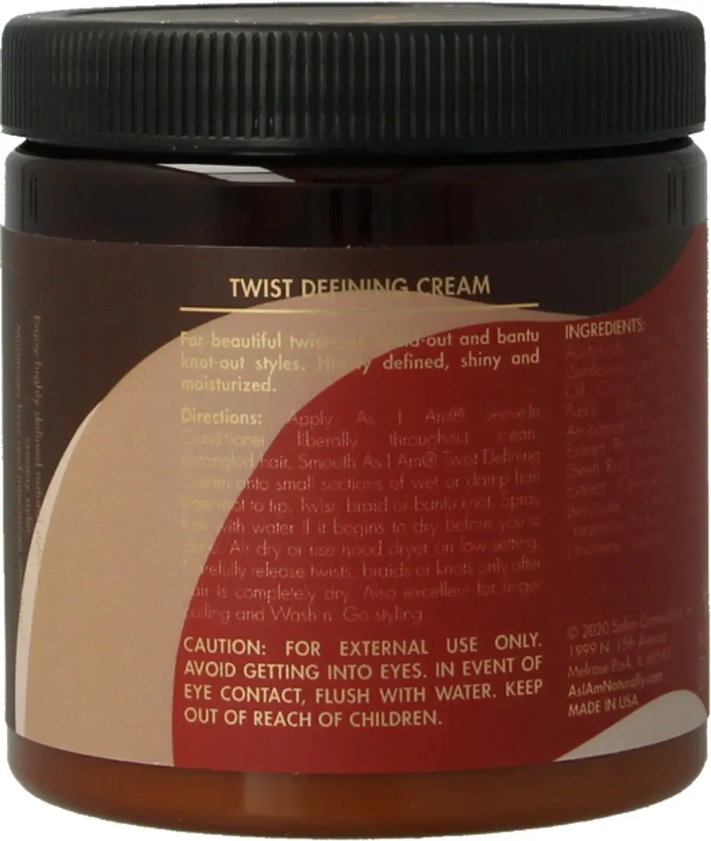 As I Am Naturally Twist Defining Cream 227ml