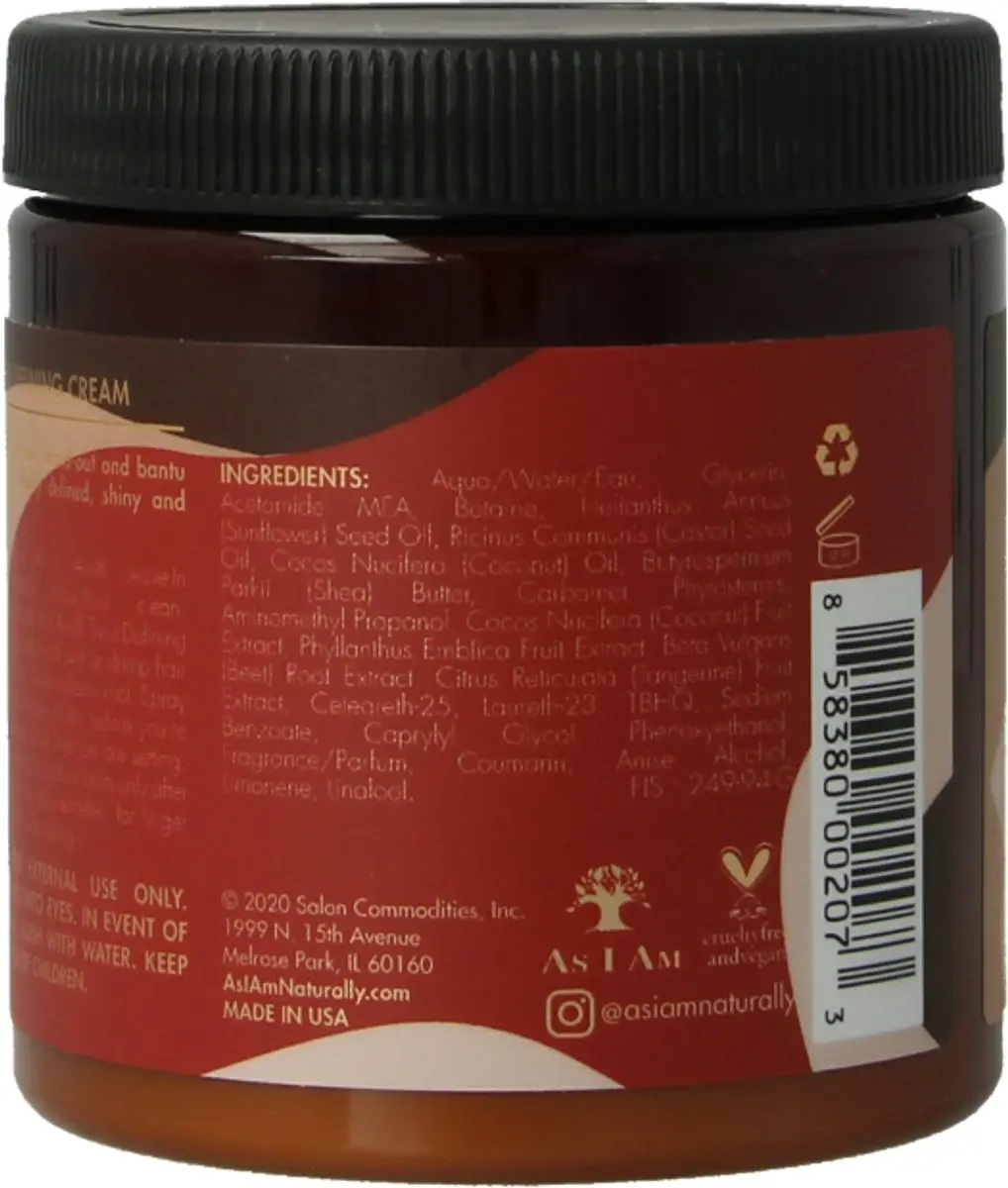 As I Am Naturally Twist Defining Cream 227ml