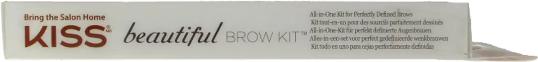Kiss Beautiful Brow Kit - Veelkleurig
