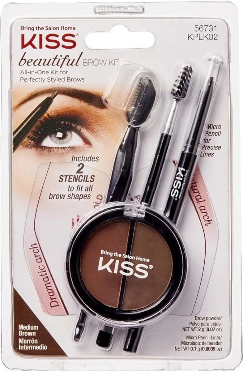 Kiss Beautiful Brow Kit